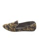 Veronica Beard Calf Hair Printed Loafers