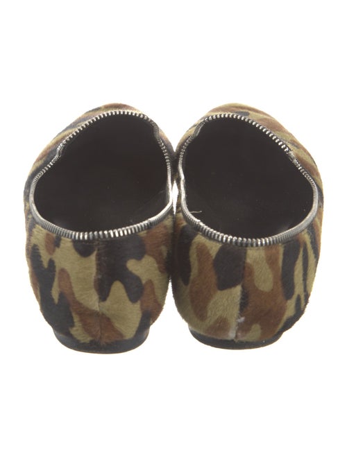 Veronica Beard Calf Hair Printed Loafers