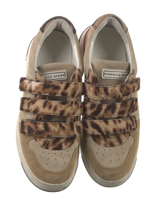 Veronica Beard Suede Printed Sneakers