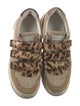 Veronica Beard Suede Printed Sneakers