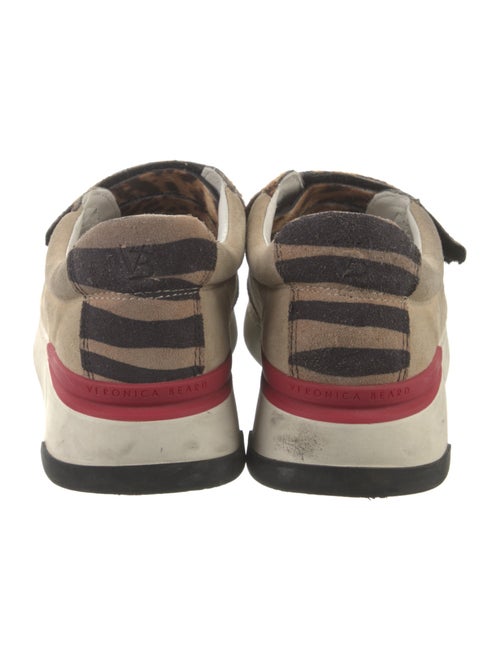 Veronica Beard Suede Printed Sneakers