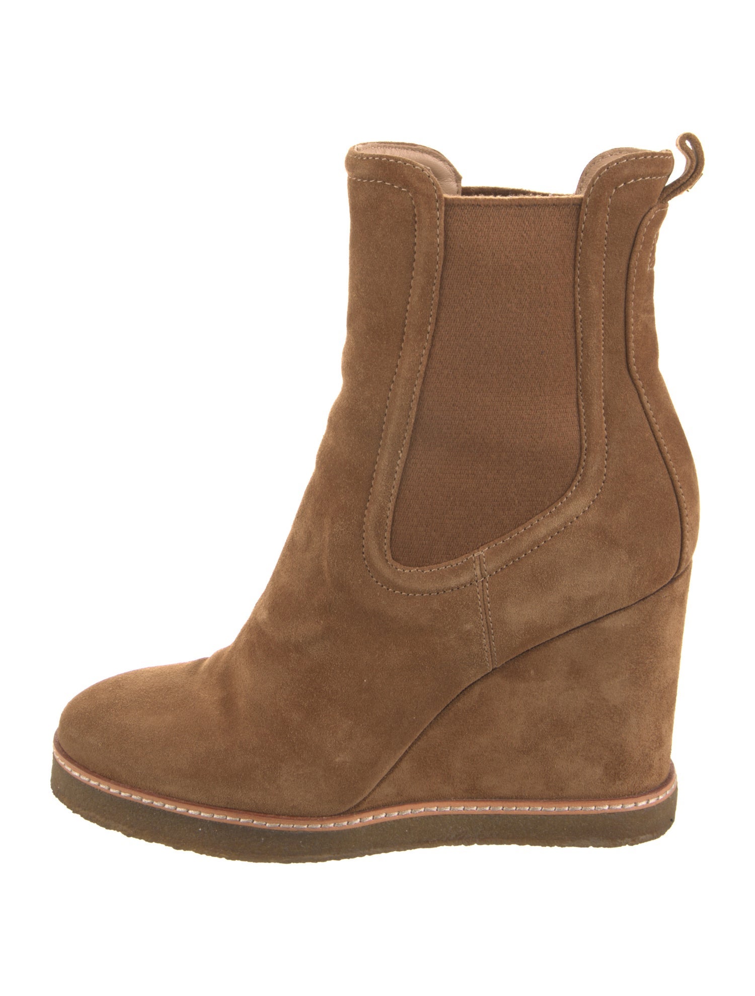 Veronica Beard Suede Chelsea Boots