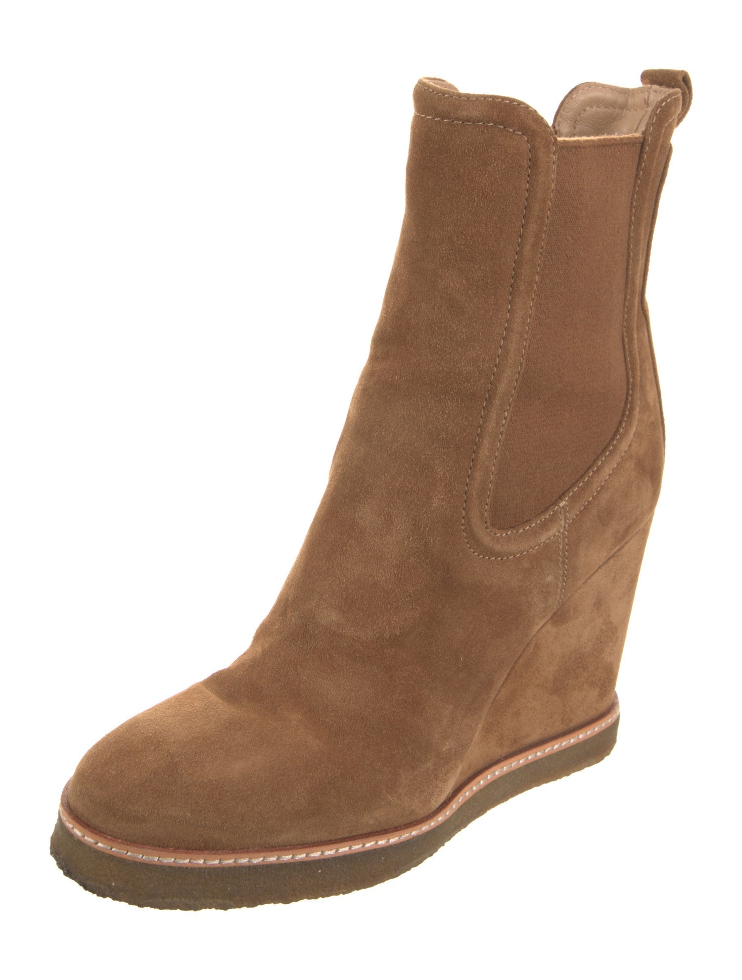 Veronica Beard Suede Chelsea Boots