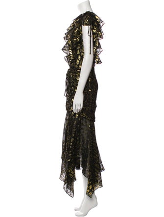 Veronica Beard Silk Long Dress