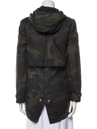 Veronica Beard Camouflage Print Coat