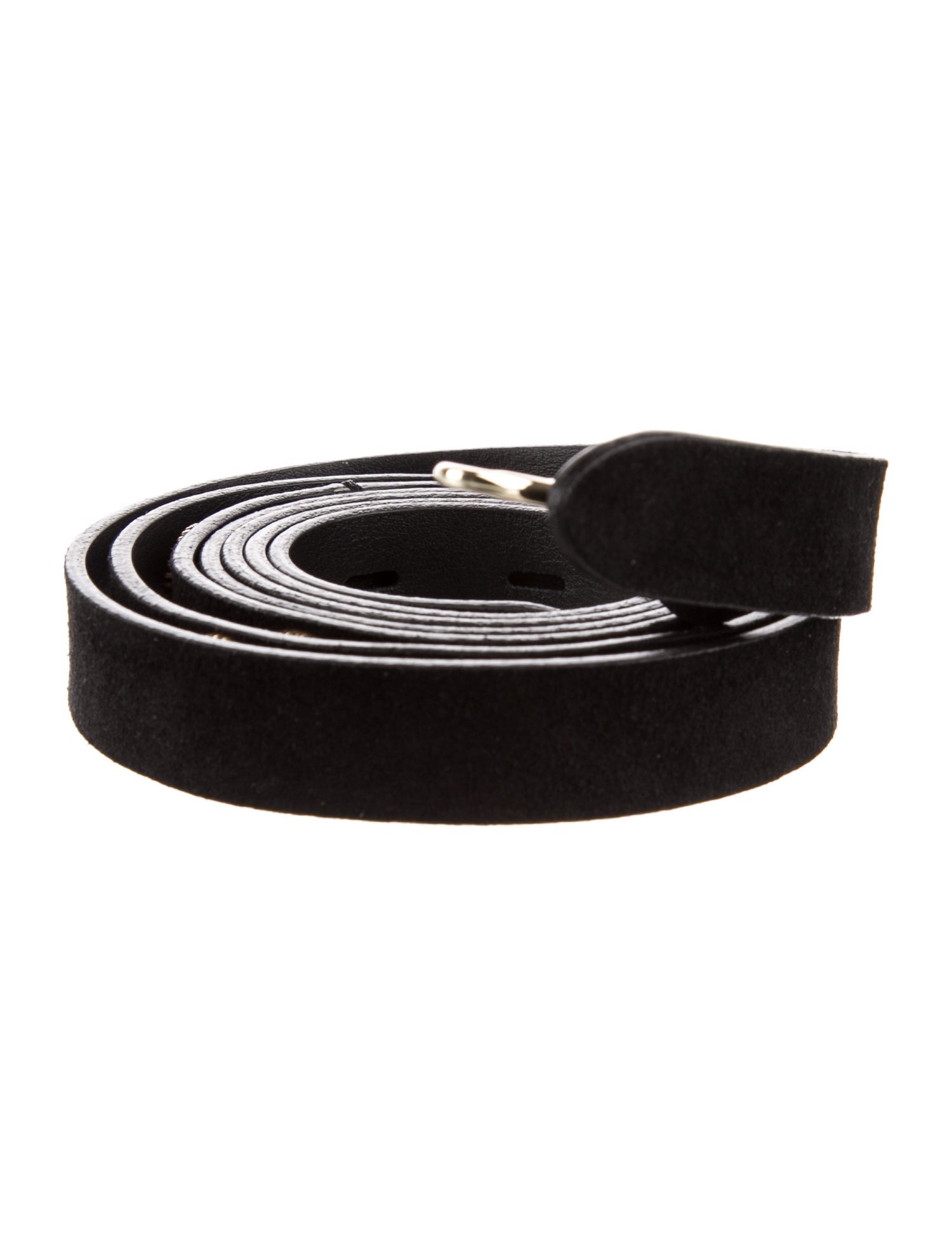 Veronica Beard Skinny Leather Belt