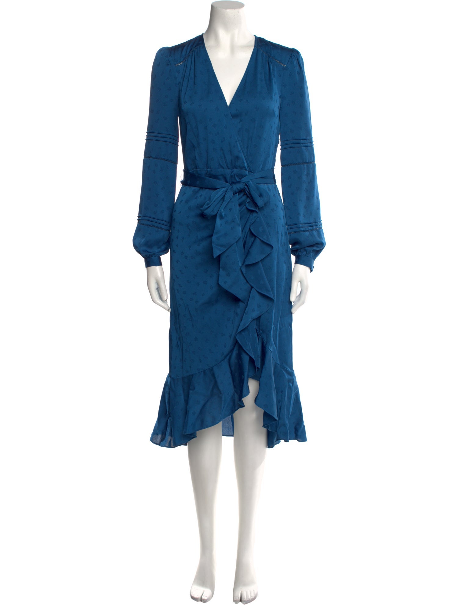 Veronica Beard V-Neck Midi Length Dress