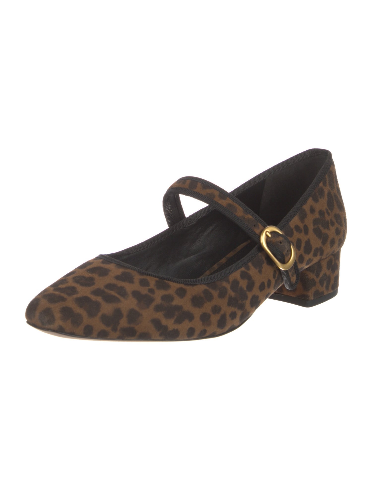 Veronica Beard Suede Animal Print Pumps