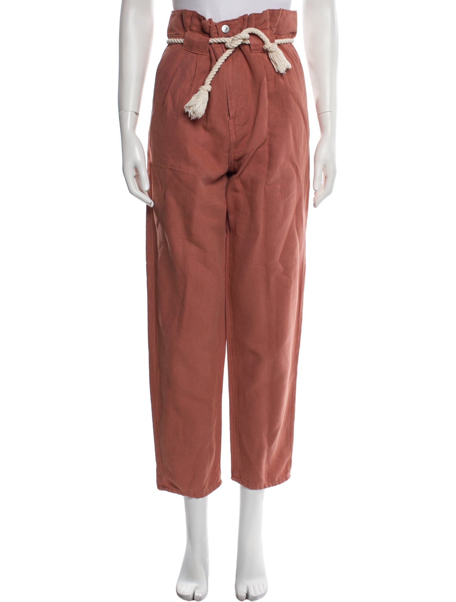 Joie Straight Leg Pants - Pink, 12.25