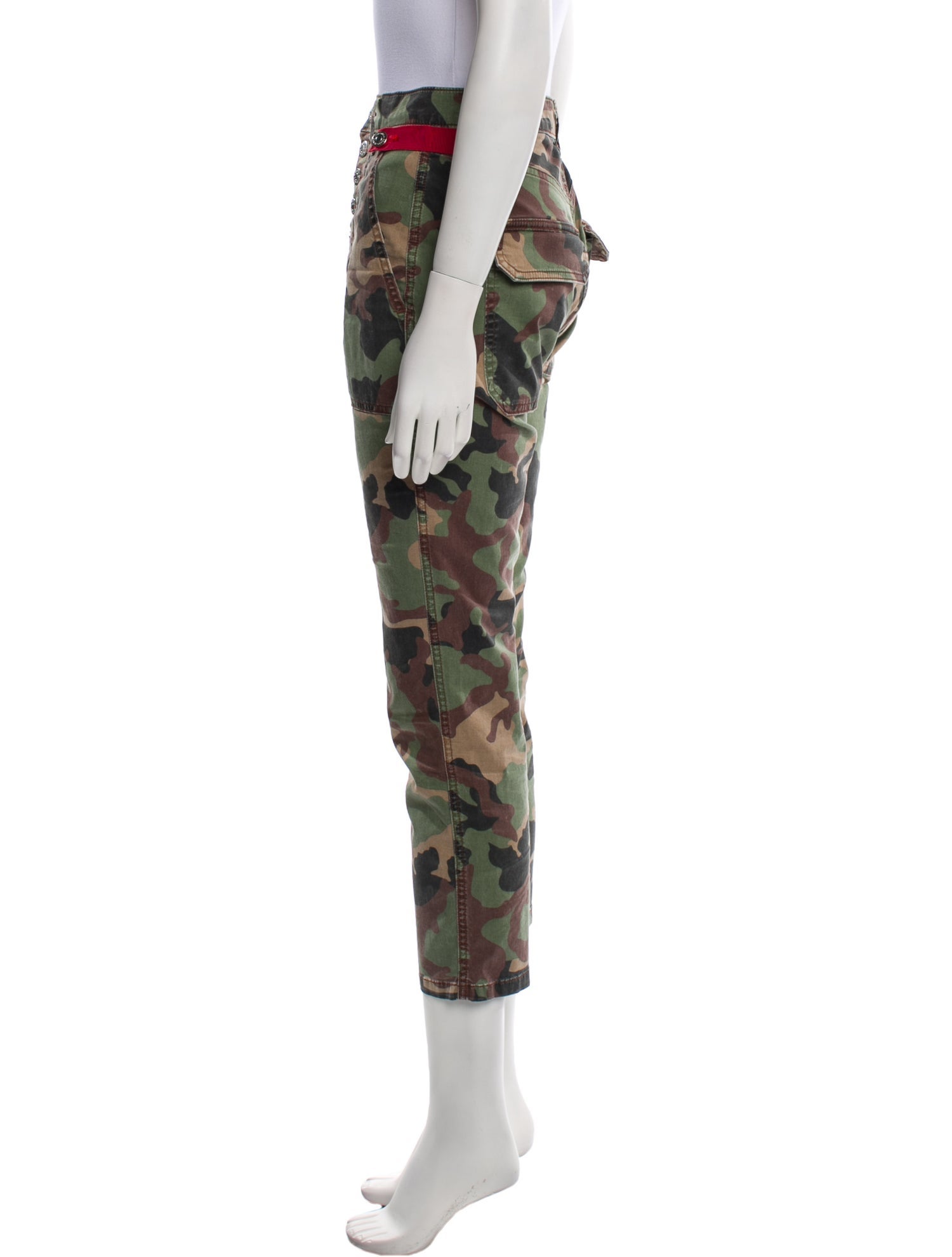 Veronica Beard Printed Straight Leg Pants