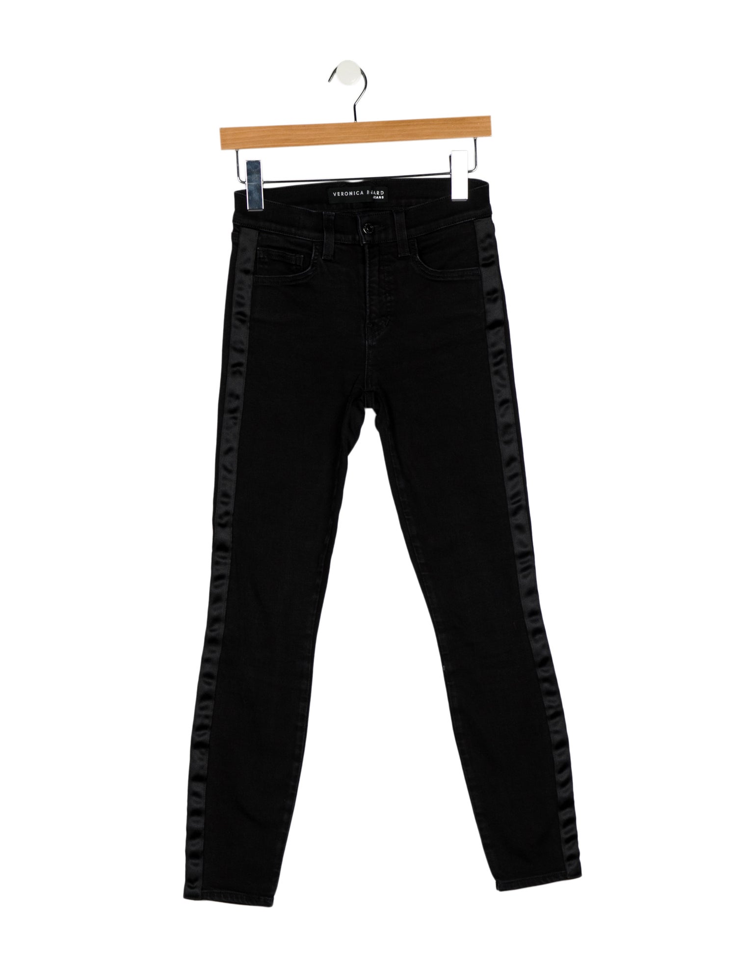 Veronica Beard Mid-Rise Skinny Leg Jeans
