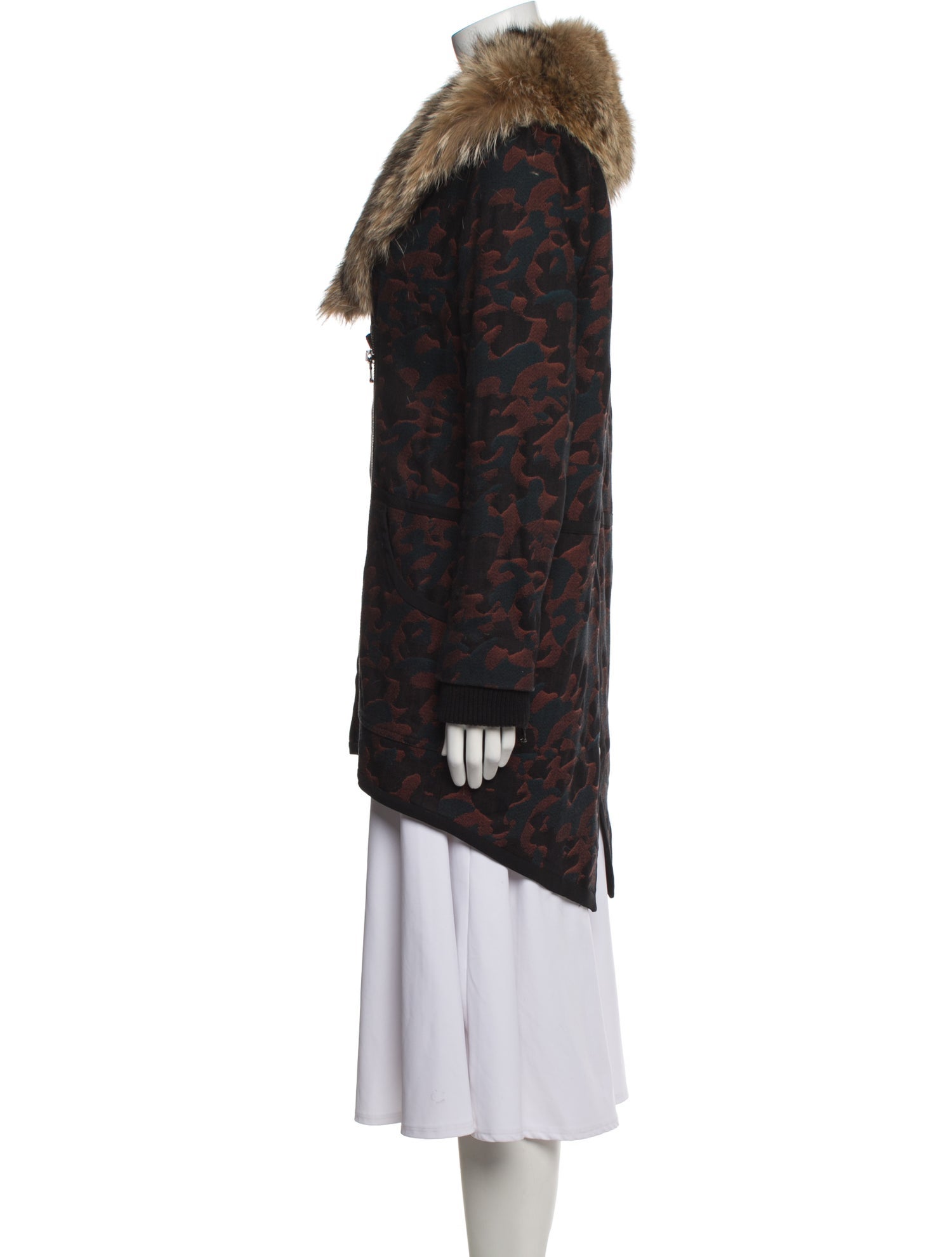 Veronica Beard Faux Fur Coat