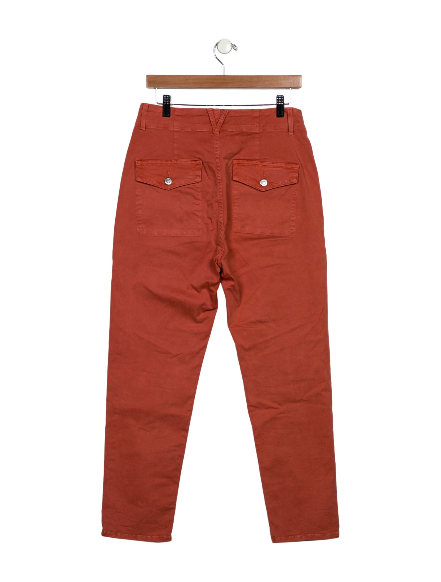 Veronica Beard High-Rise Straight Leg Jeans