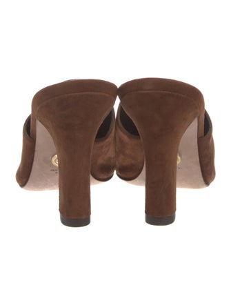 Veronica Beard Suede Mules