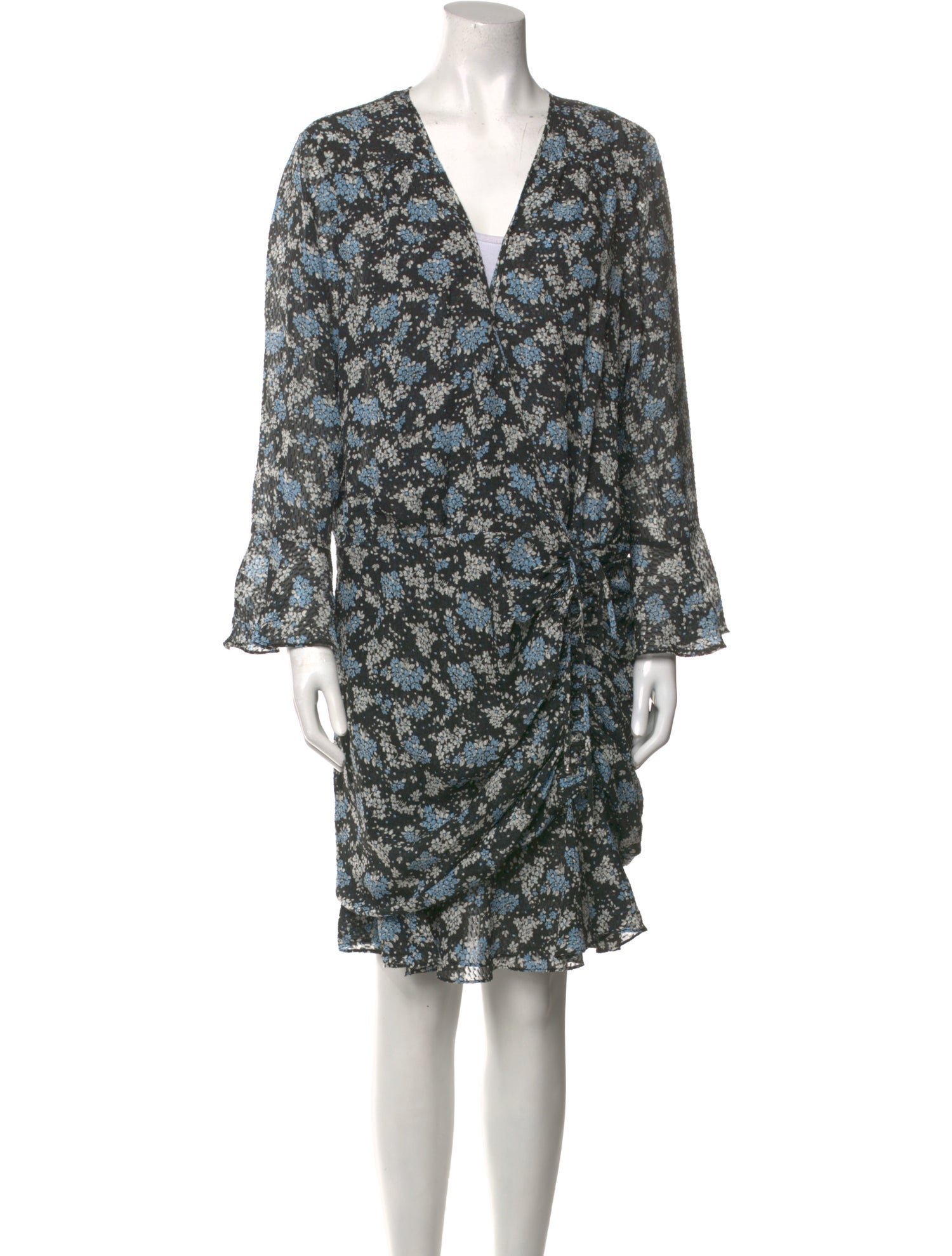 Veronica Beard Silk Knee-Length Dress