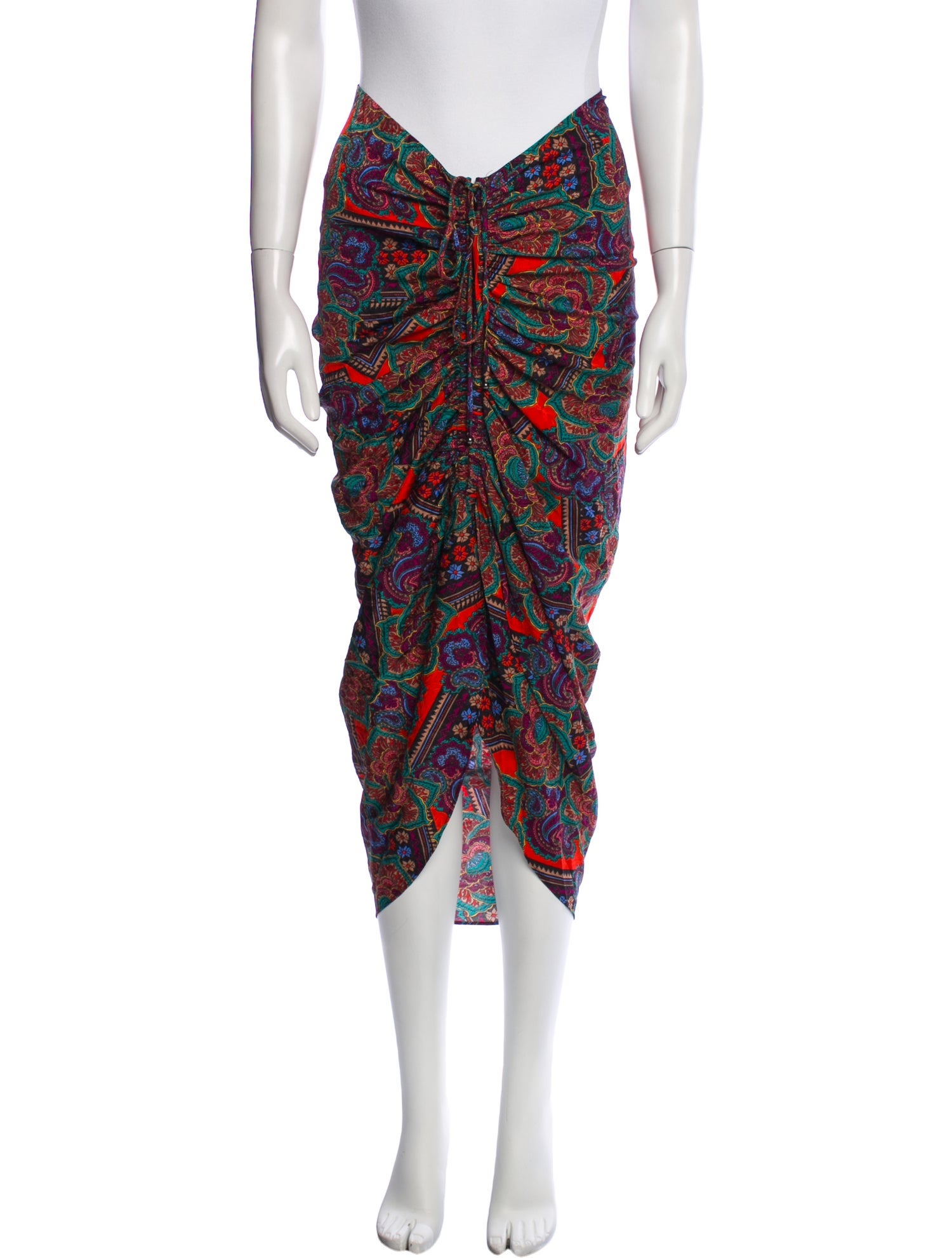 Veronica Beard Silk Midi Length Skirt w/ Tags