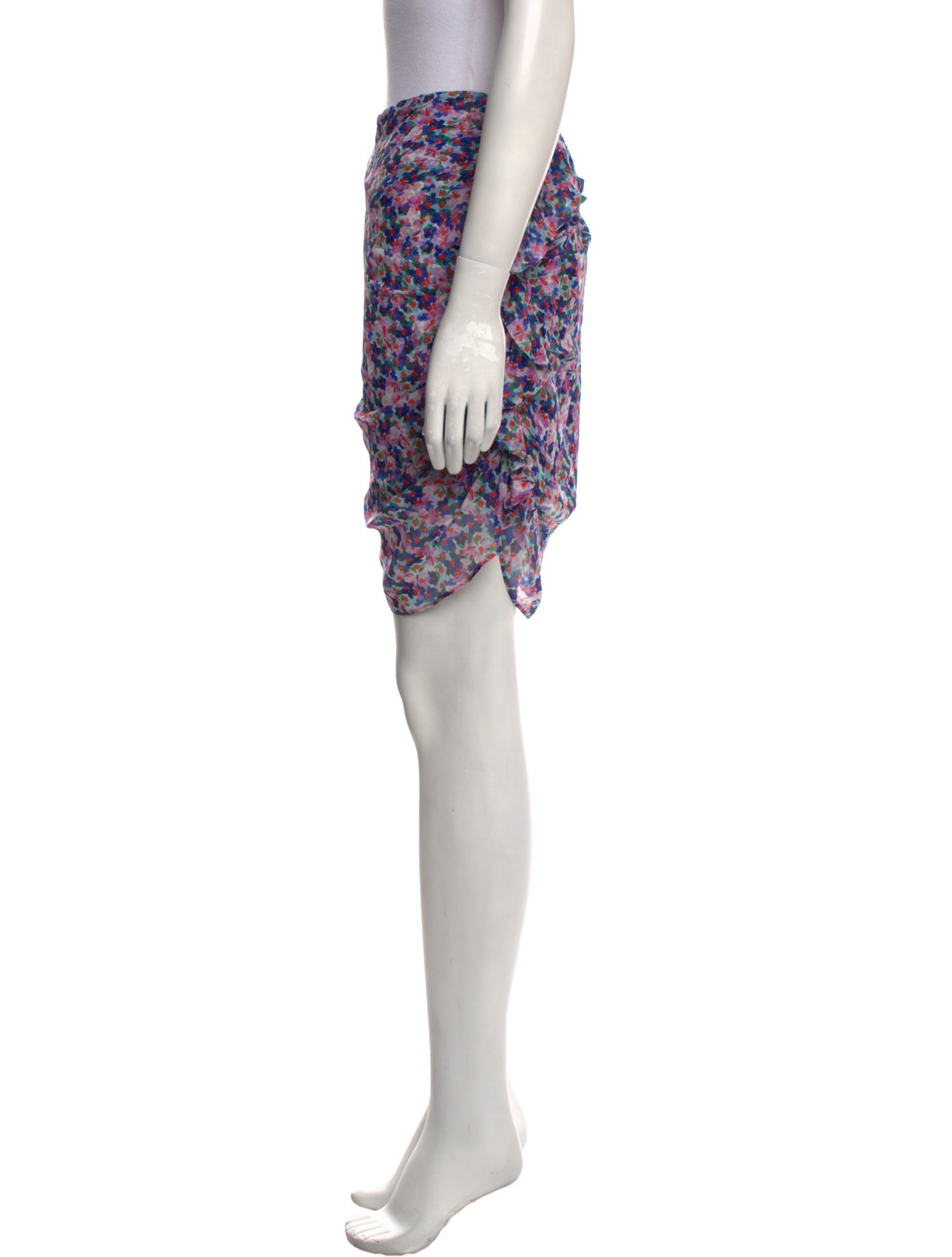 Veronica Beard Silk Mini Skirt