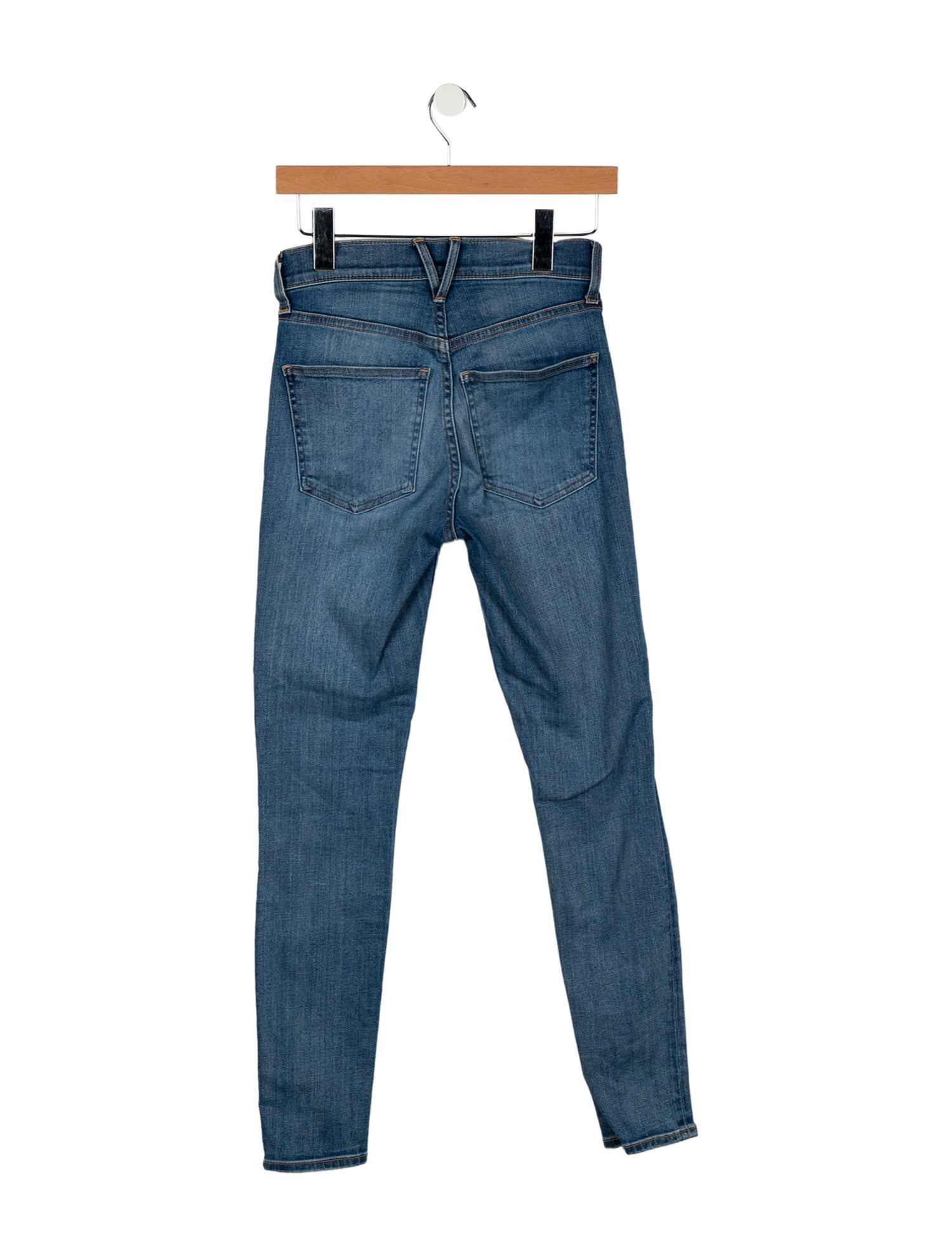 Veronica Beard Mid-Rise Skinny Leg Jeans