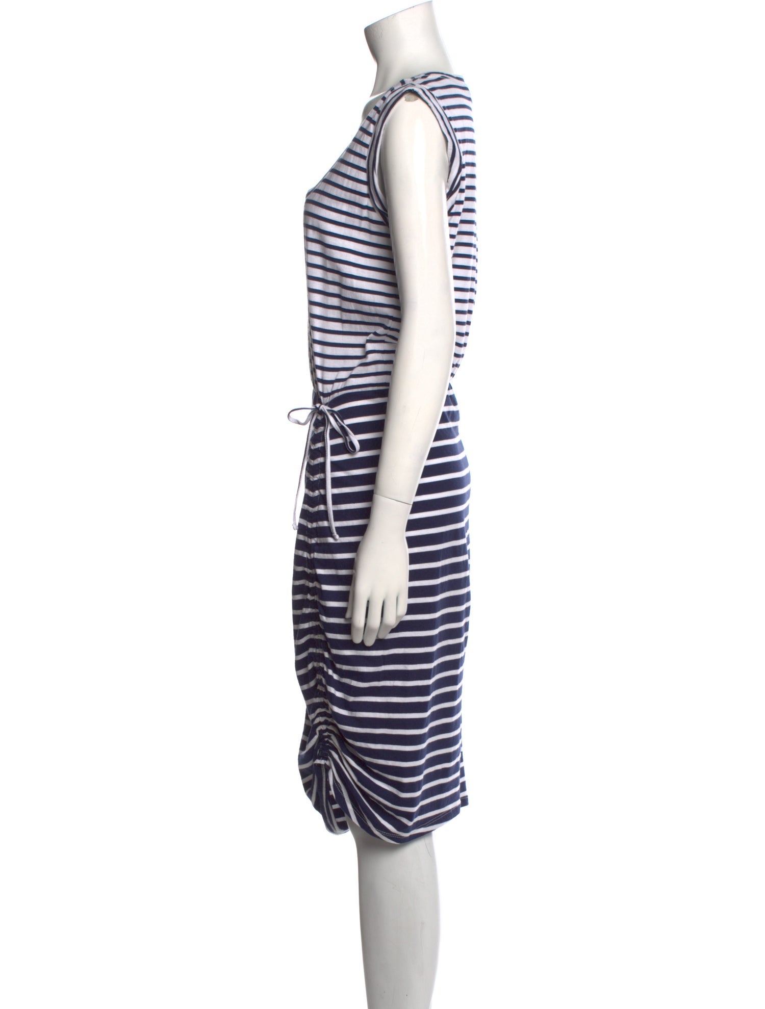 Veronica Beard Striped Midi Length Dress