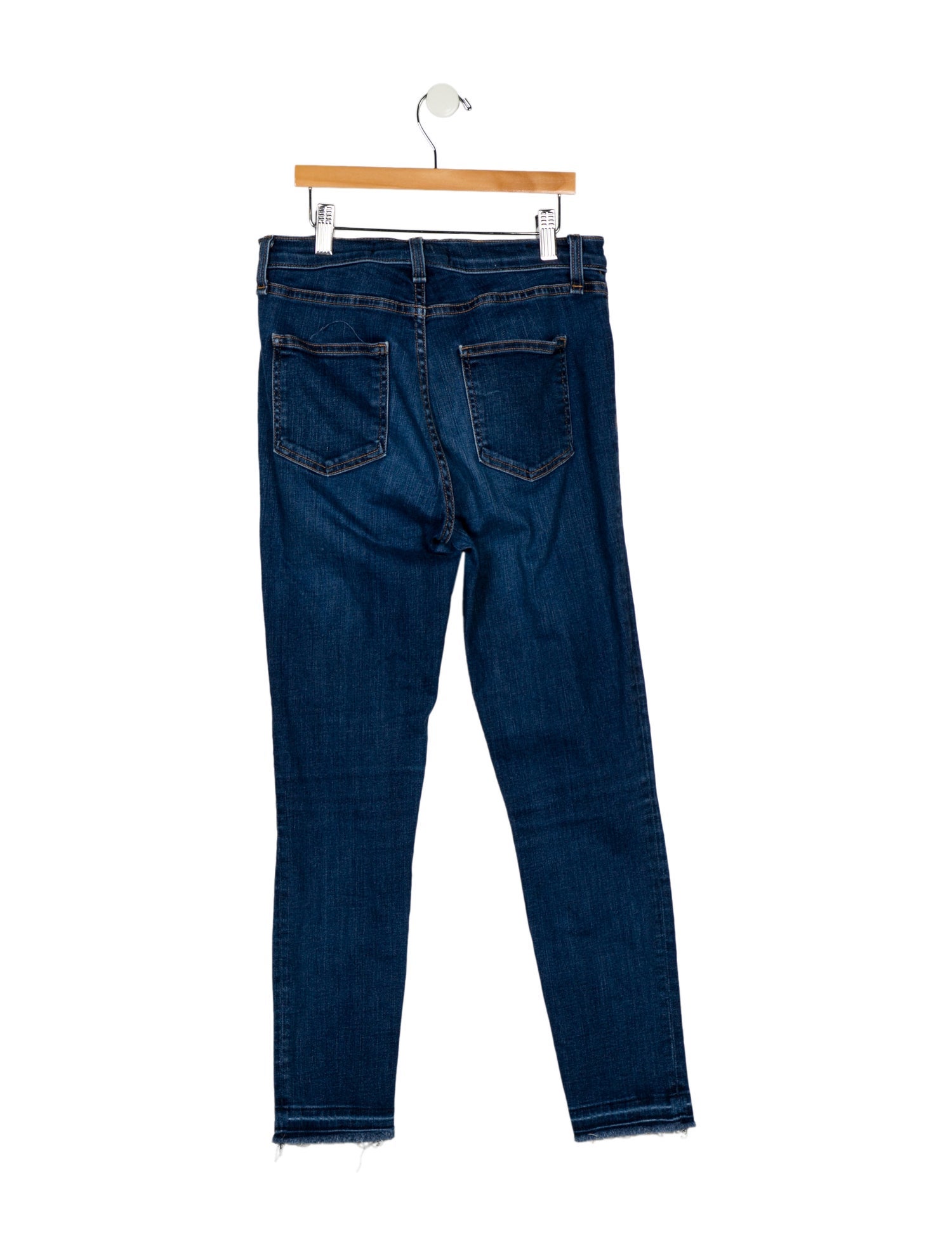Veronica Beard Mid-Rise Skinny Leg Jeans
