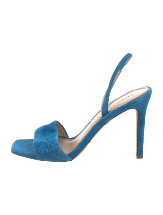 Veronica Beard Suede Slingback Sandals