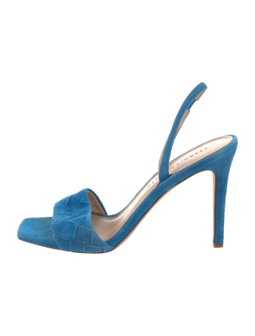 Veronica Beard Suede Slingback Sandals