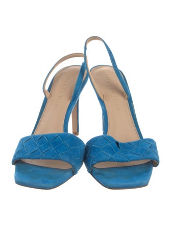 Veronica Beard Suede Slingback Sandals