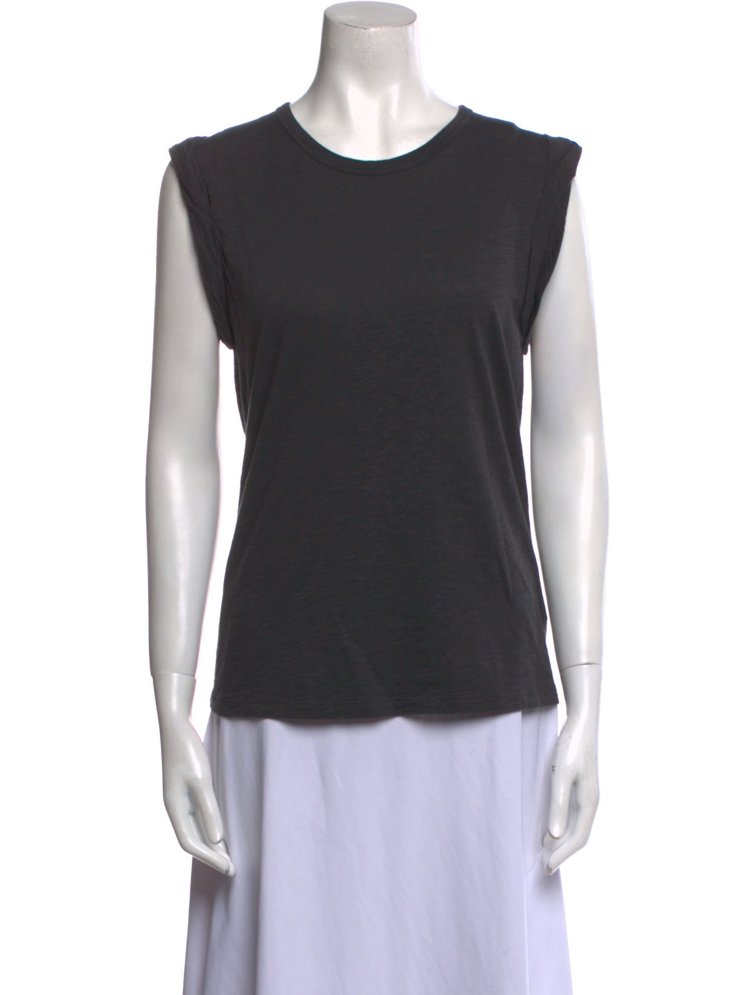 Veronica Beard Crew Neck Sleeveless Top
