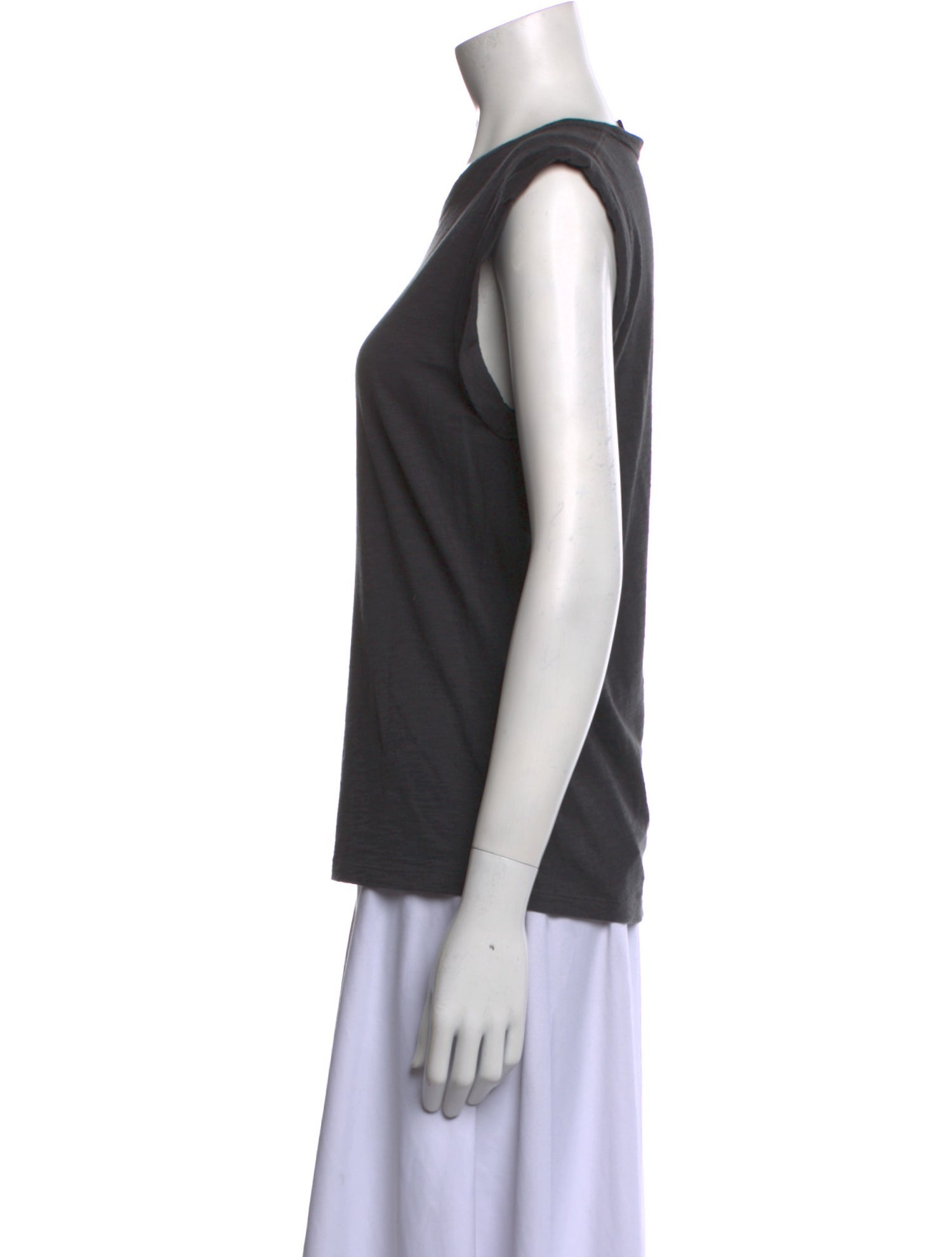 Veronica Beard Crew Neck Sleeveless Top