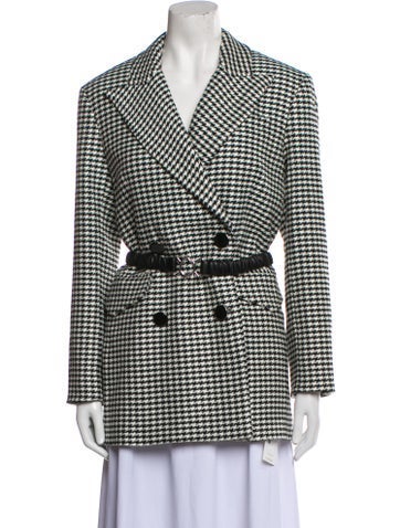 Veronica Beard Jackets Houndstooth Print Blazer XS