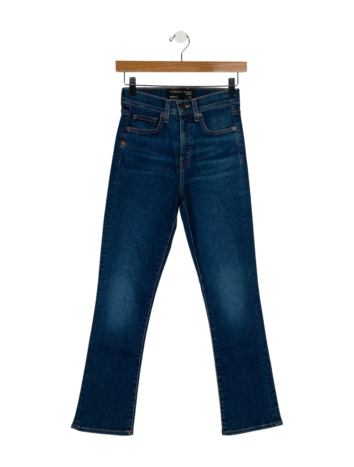 Veronica Beard Mid-Rise Straight Leg Jeans w/ Tags