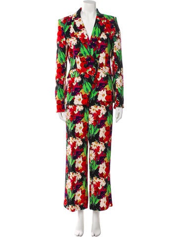 Veronica Beard Suits and Sets Floral Print Pantsuit US 2 | XS