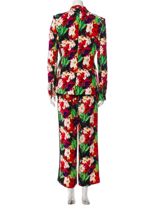 Veronica Beard Floral Print Pantsuit