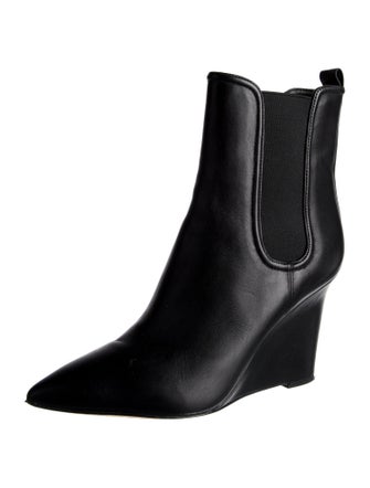 Veronica Beard Leather Chelsea Boots
