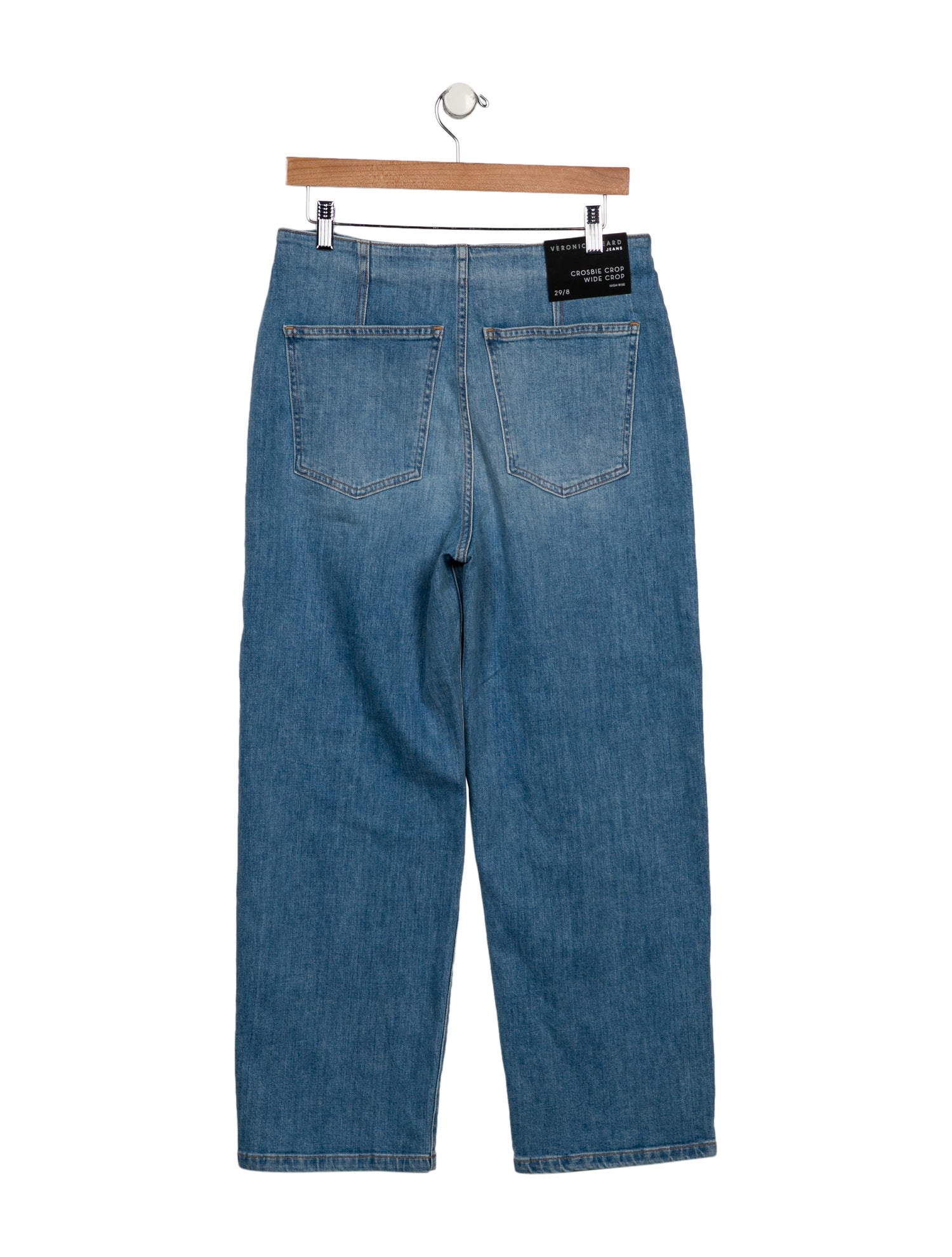 Veronica Beard High-Rise Wide Leg Jeans w/ Tags
