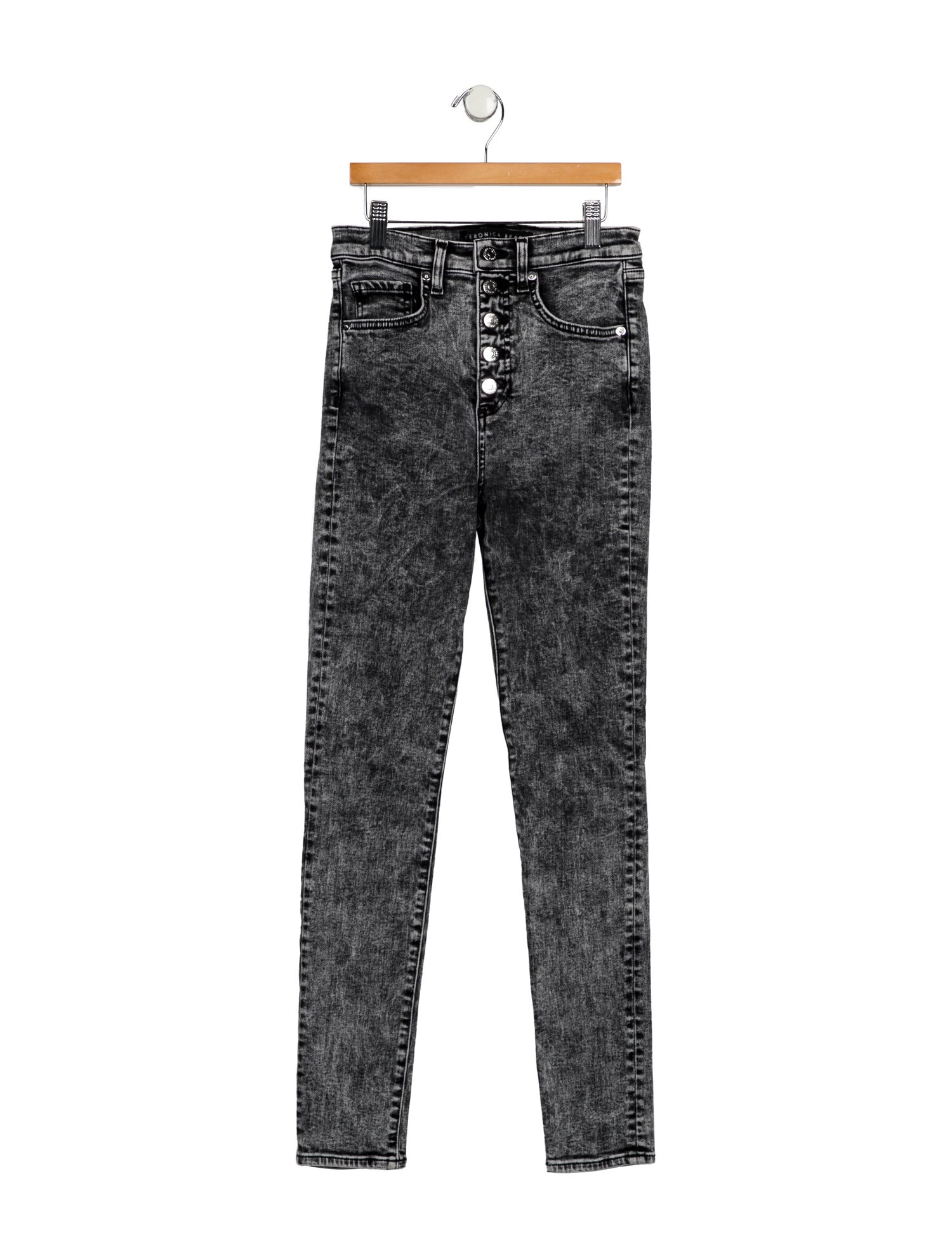 Veronica Beard Mid-Rise Skinny Leg Jeans