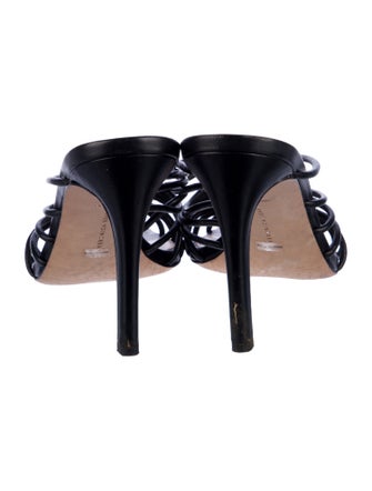 Veronica Beard Leather Slides