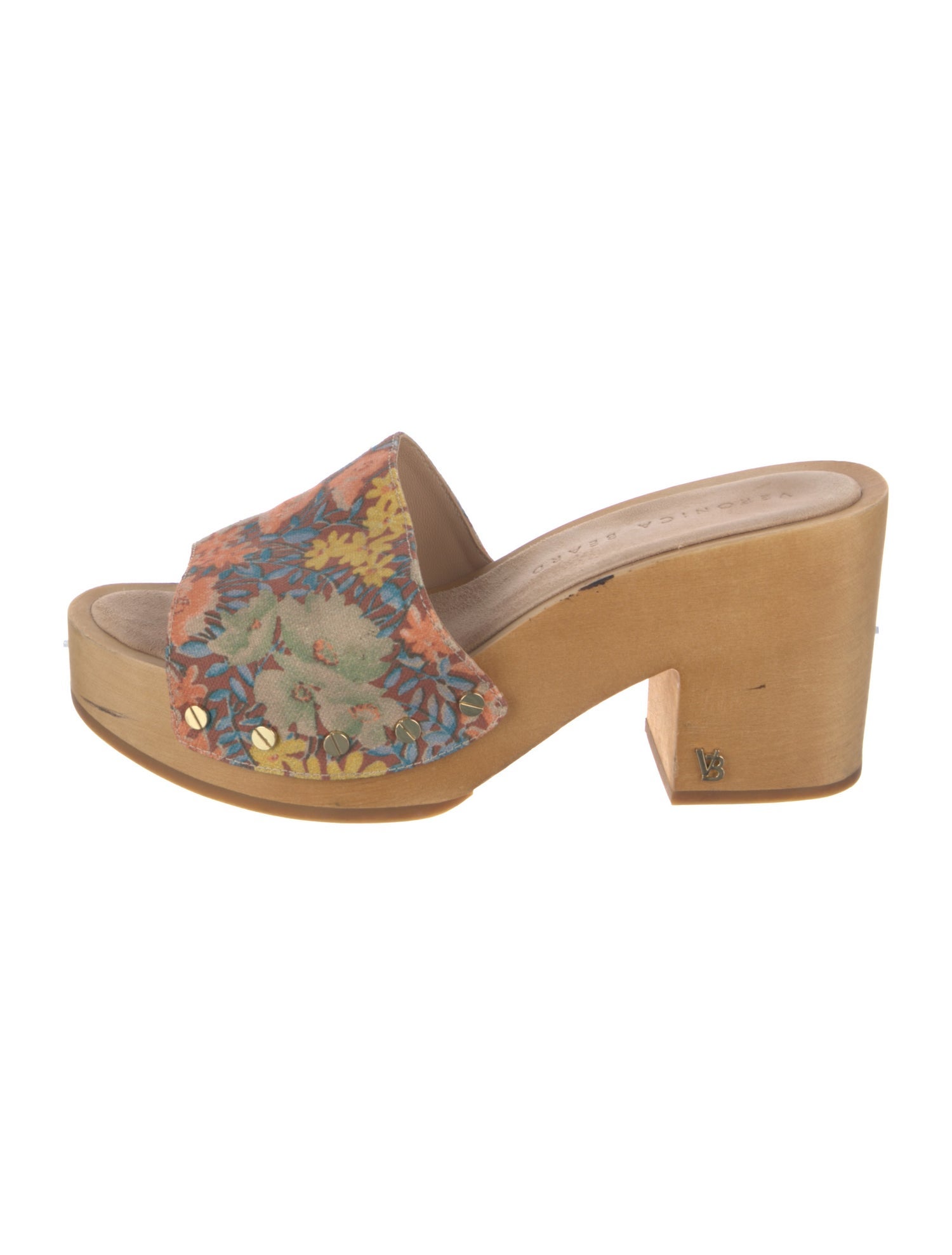 Veronica Beard Canvas Printed Slides