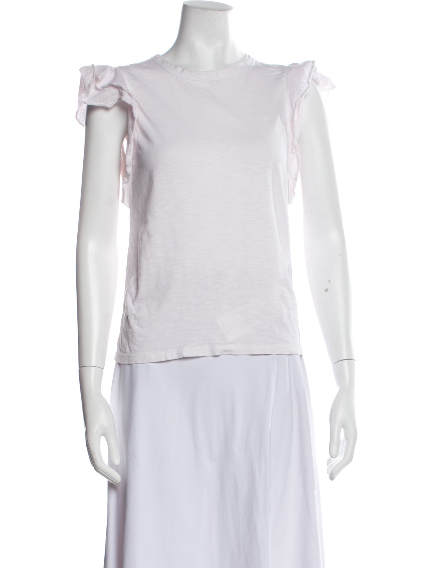 Veronica Beard Bateau Neckline Short Sleeve T-Shirt