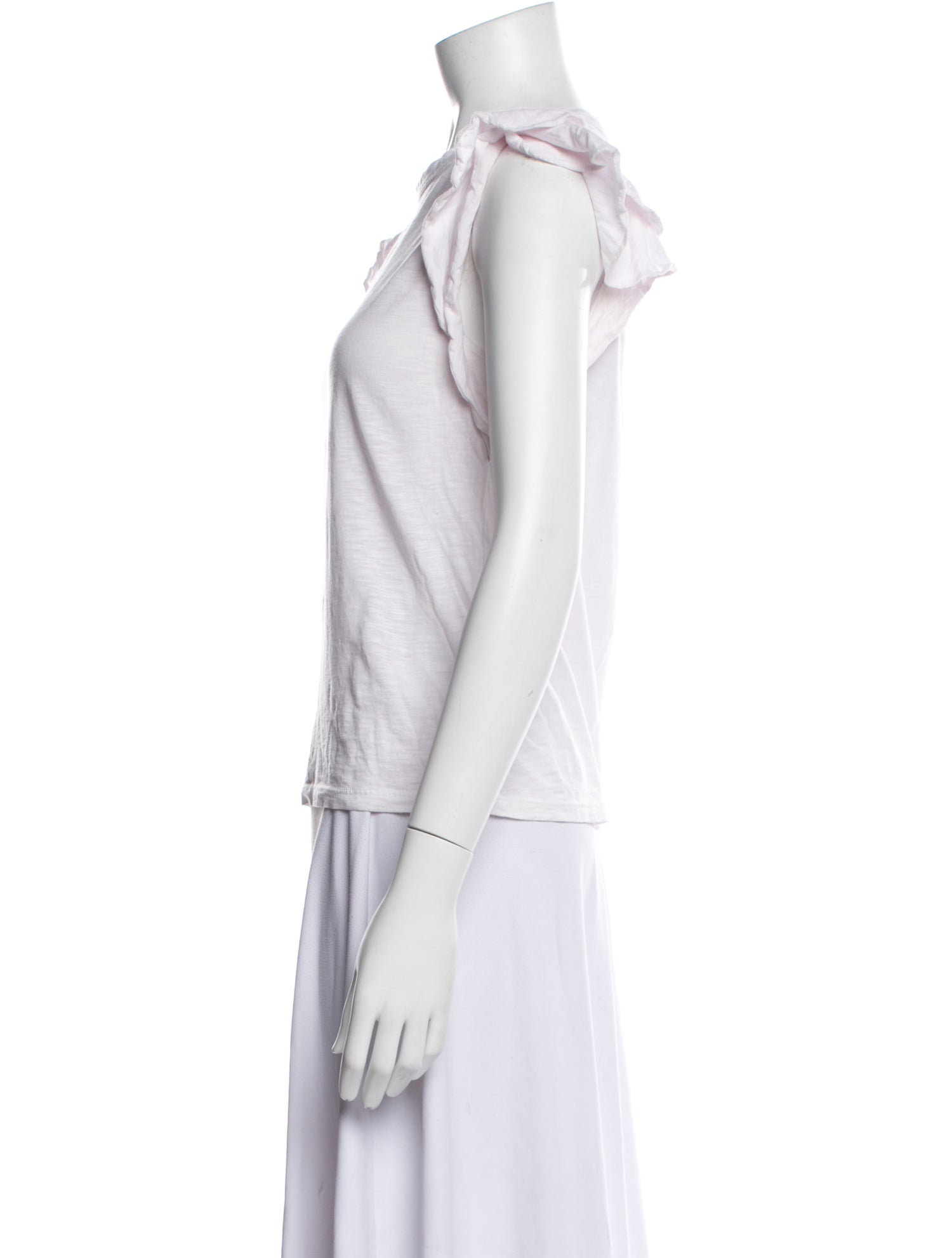 Veronica Beard Bateau Neckline Short Sleeve T-Shirt