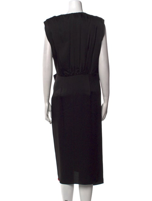 Veronica Beard V-Neck Long Dress