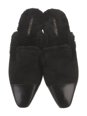 Veronica Beard Suede Slingback Flats