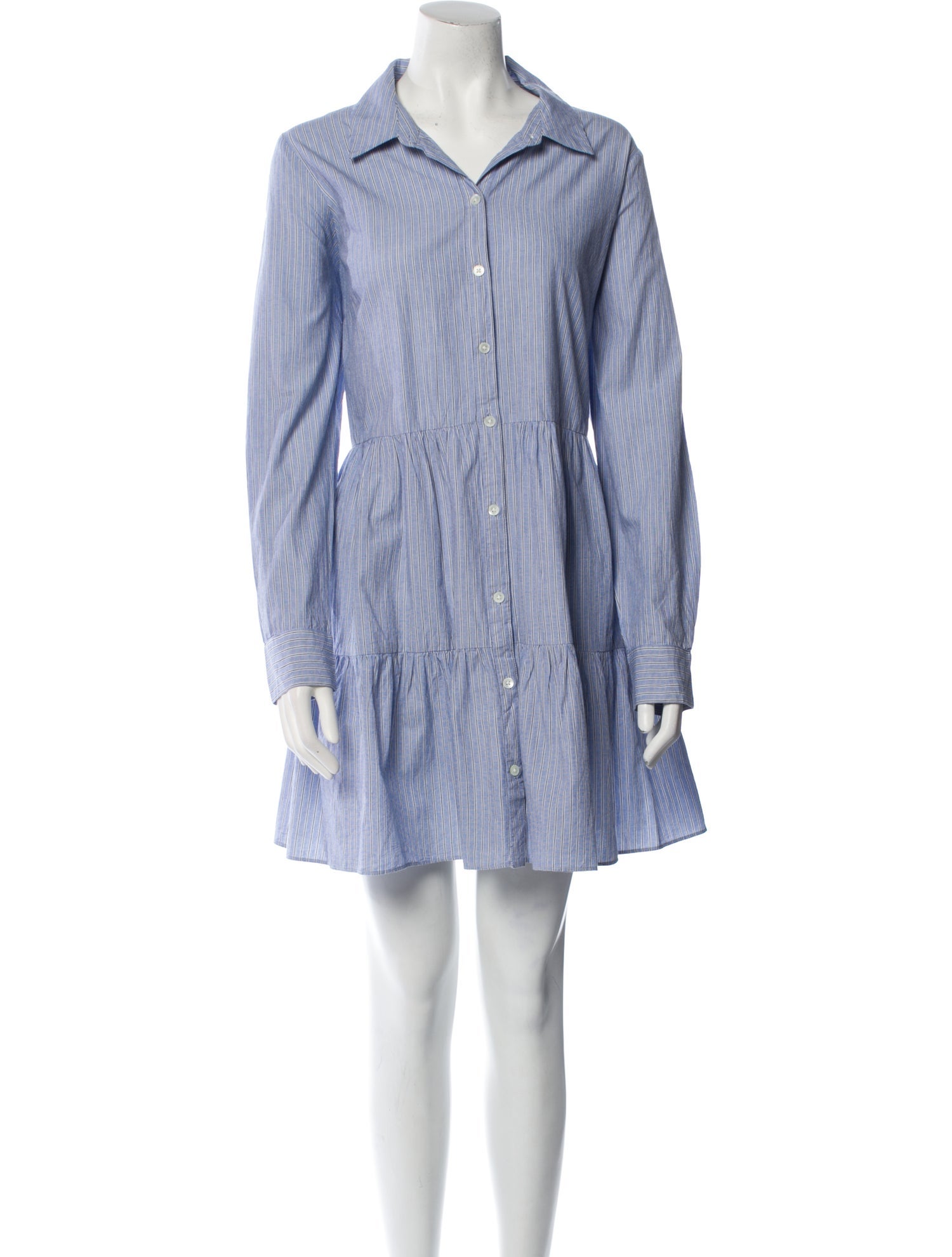 Veronica Beard Striped Mini Dress