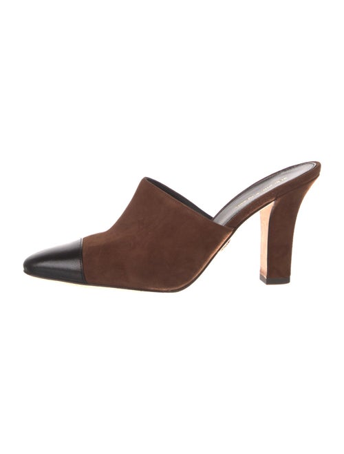 Veronica Beard Suede Mules