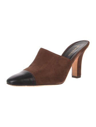 Veronica Beard Suede Mules