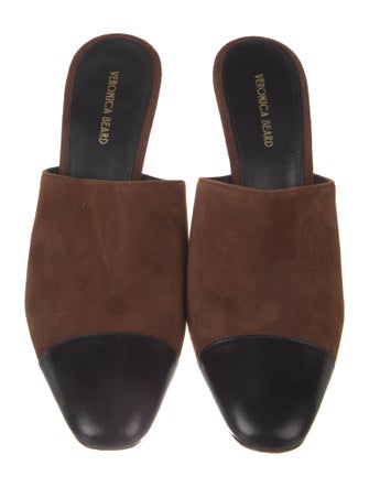 Veronica Beard Suede Mules