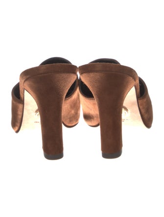 Veronica Beard Suede Mules