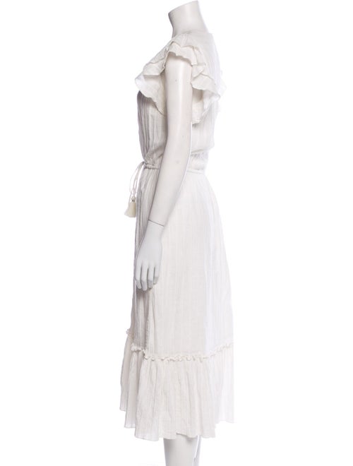 Veronica Beard V-Neck Long Dress