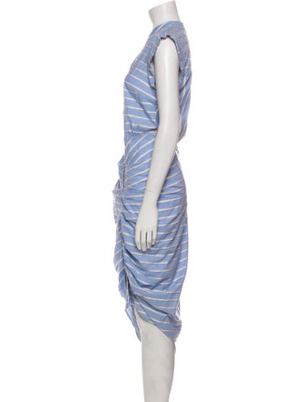 Veronica Beard Striped Long Dress