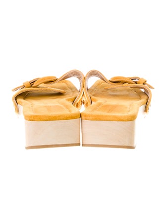 Veronica Beard Suede Studded Accents Slides